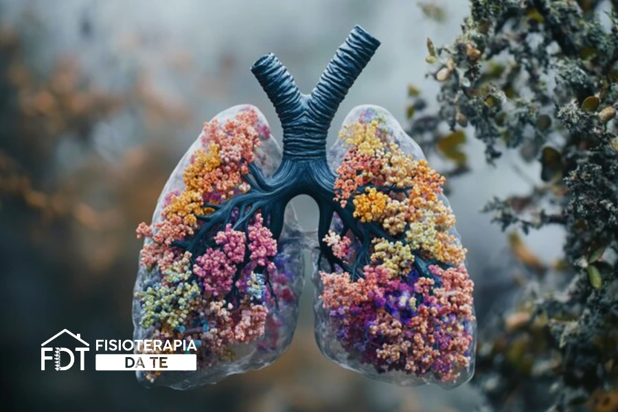Esercizi respiratori guidati da fisioterapista a domicilio