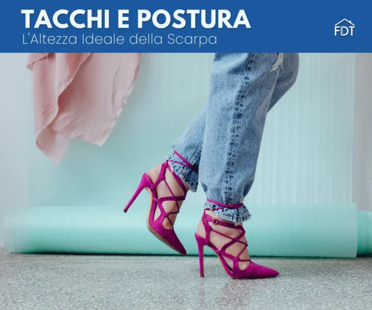 Altezza Ideale del Tacco: scarpa giusta per prevenire problemi posturali