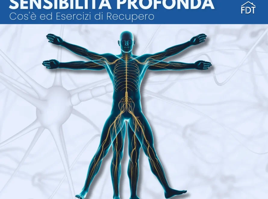 Paziente esegue esercizi di sensibilità profonda e propriocezione assistito da un fisioterapista a domicilio a Roma.