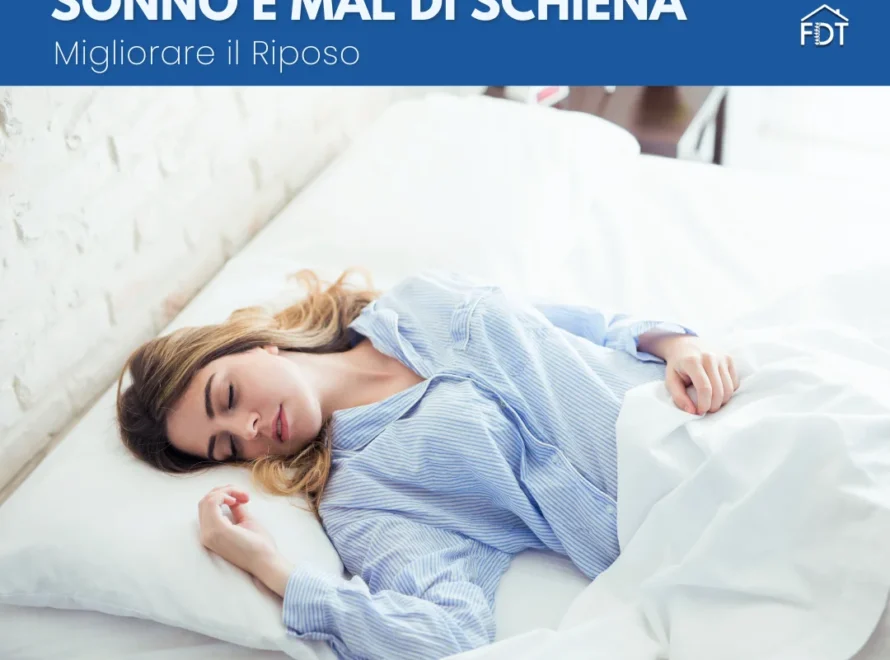 Donna che dorme comodamente a letto su un materasso ergonomico
